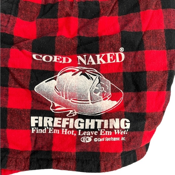 Vintage Coed Naked Firefighting Boxers - Picture 3 of 4